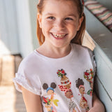 Set Maglietta E fascia In Cotone Sostenibile Bambina MAYORAL 3063 - MAYORAL - Luxury Kids