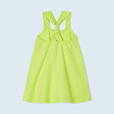 Abito Con Applicazioni In Cotone Sostenibile Bambina MAYORAL 3944 - MAYORAL - Luxury Kids