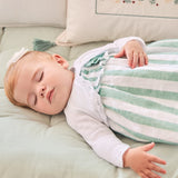 Abito Smanicato Con Culotte In Misto Lino Neonata MAYORAL 1820 - MAYORAL - Luxury Kids