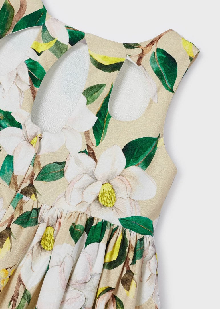 Abito Stampato In Cotone Bambina MAYORAL 3917 - MAYORAL - Luxury Kids